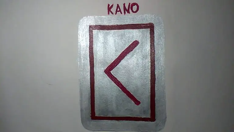 Significado de la runa kano
